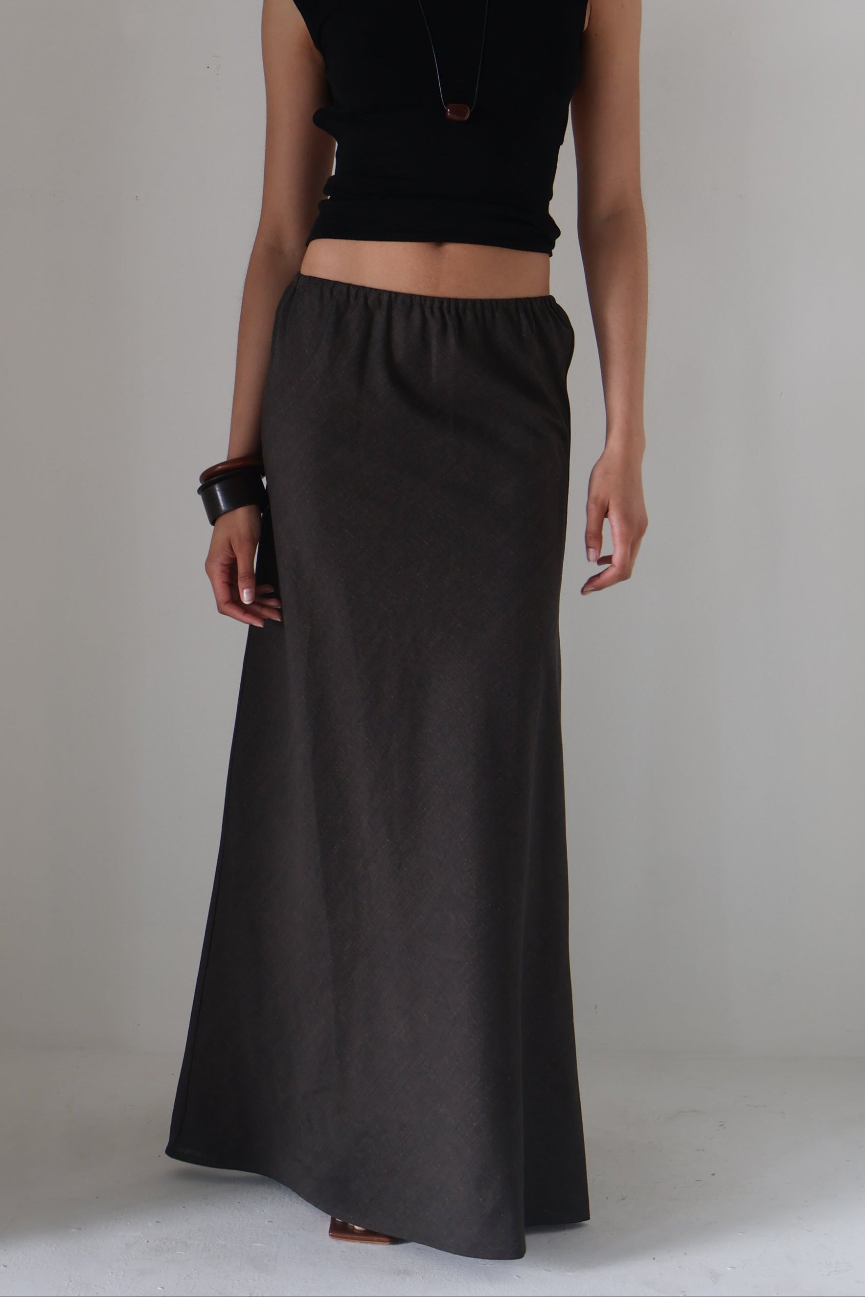 Marle Ryan Linen Maxi Skirt