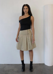 Geel Black Reed Top