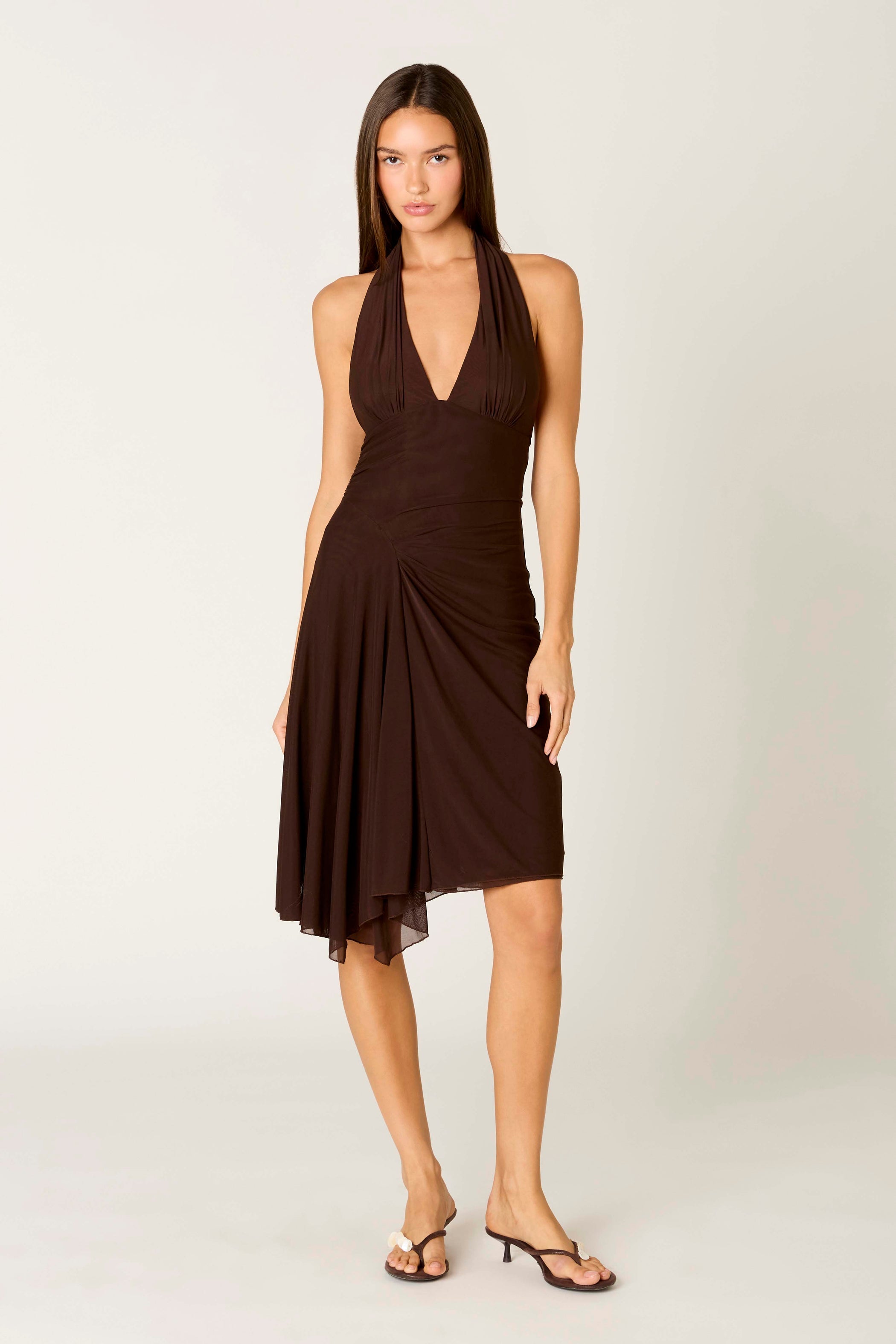 NIA Chiara Dress | Brown | Size S