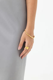 Nina Gordon Gold Fundamental Bangle