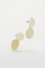 Mussels and Muscles Pebbles Earrings No. 2 - Jade