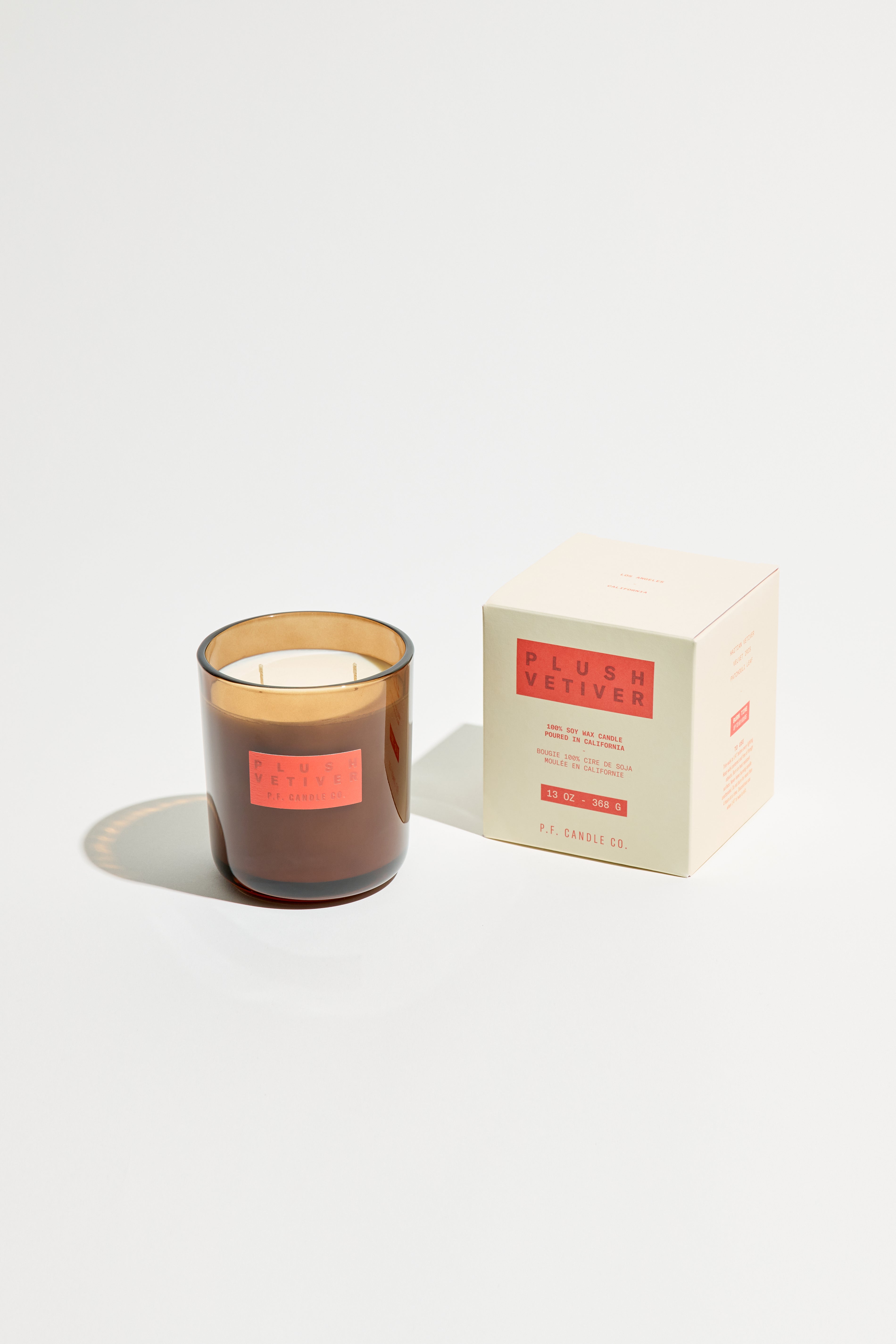 P.F. Candle Co. Plush Vetiver HI-FI Candle