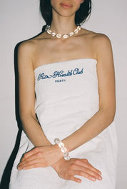 Mussels and Muscles Pebbles Necklace - Rock Crystal