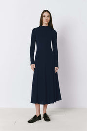 Rue Sophie Navy Adenet Midi Dress