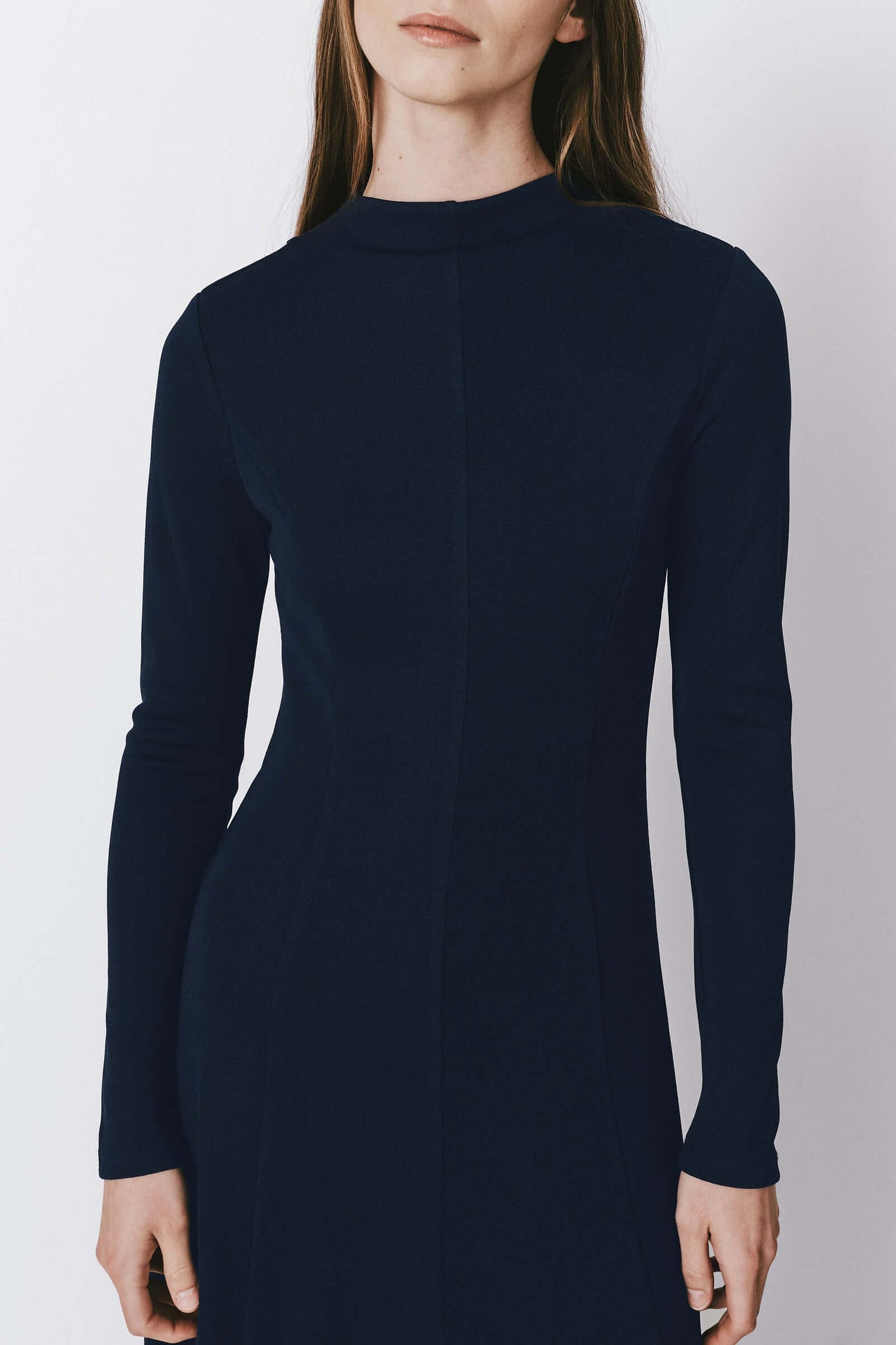 Rue Sophie Navy Adenet Midi Dress