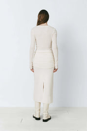 Rue Sophie Annette Ecru Knit Top