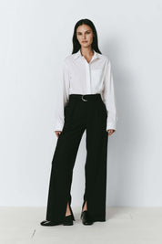 Rue Sophie Black Eleonore Belted Pant