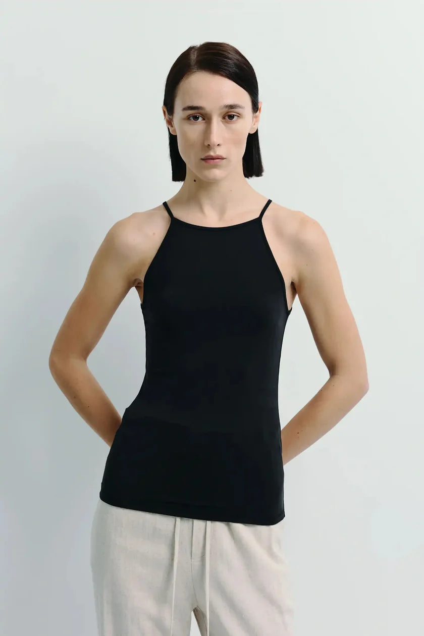 Rue Sophie Black Chantilly Cami Top