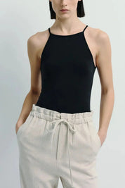 Rue Sophie Black Chantilly Cami Top