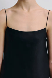 Rue Sophie Black Silk Jett Cami