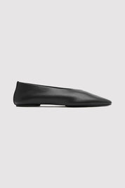St. Agni Black Soft Glove Ballet Flat
