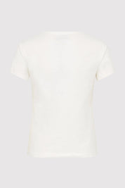 St. Agni White Organic Cotton Baby Tee