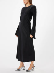 Black Cupro Sasha Dress