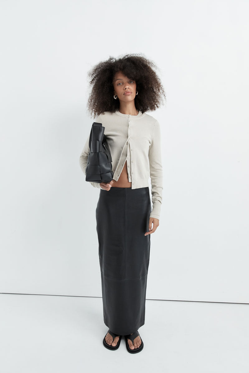 St. Agni Creme Classic Cardigan
