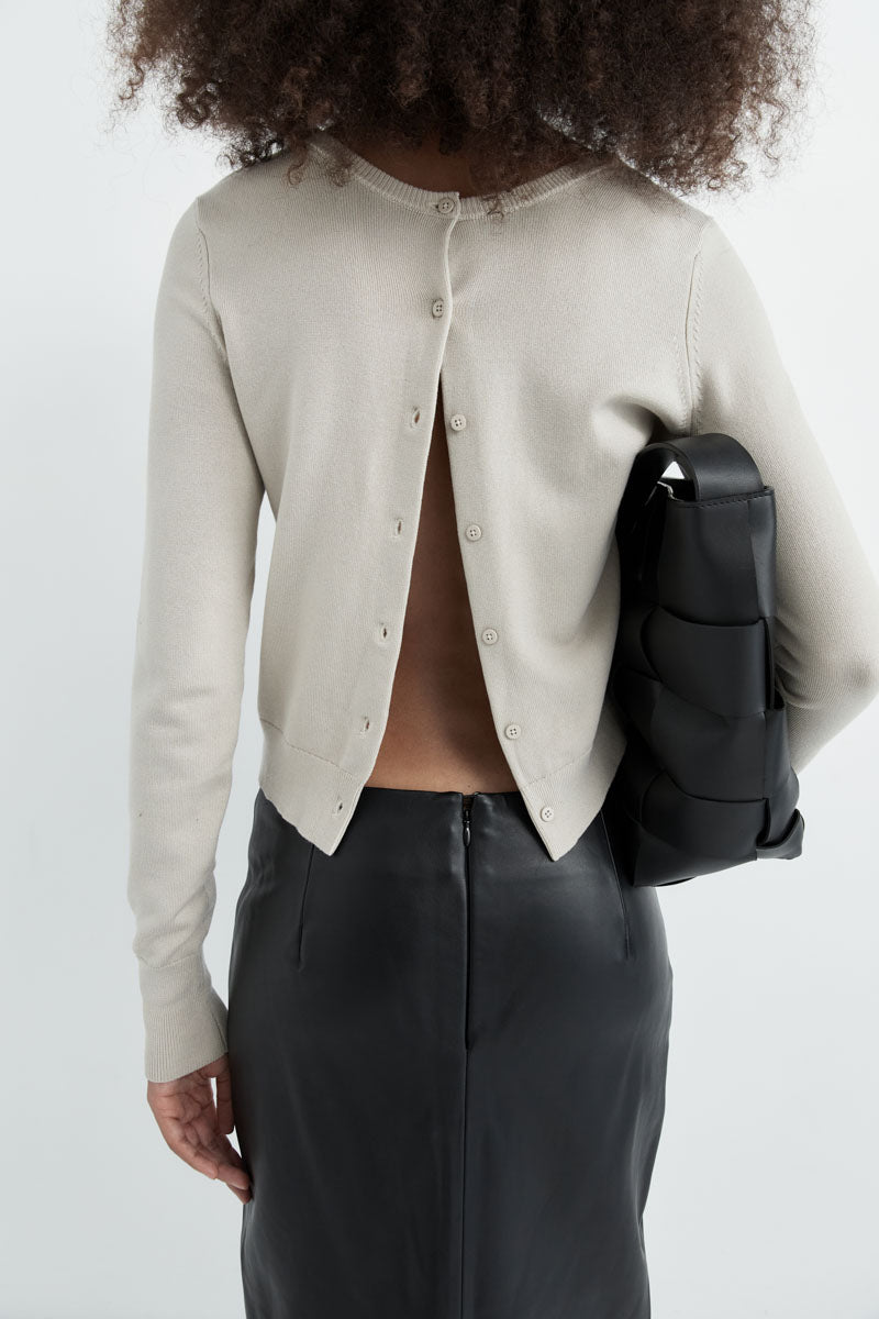 St. Agni Creme Classic Cardigan