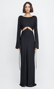 Bec + Bridge Black Diamond Days L/S Maxi Dress