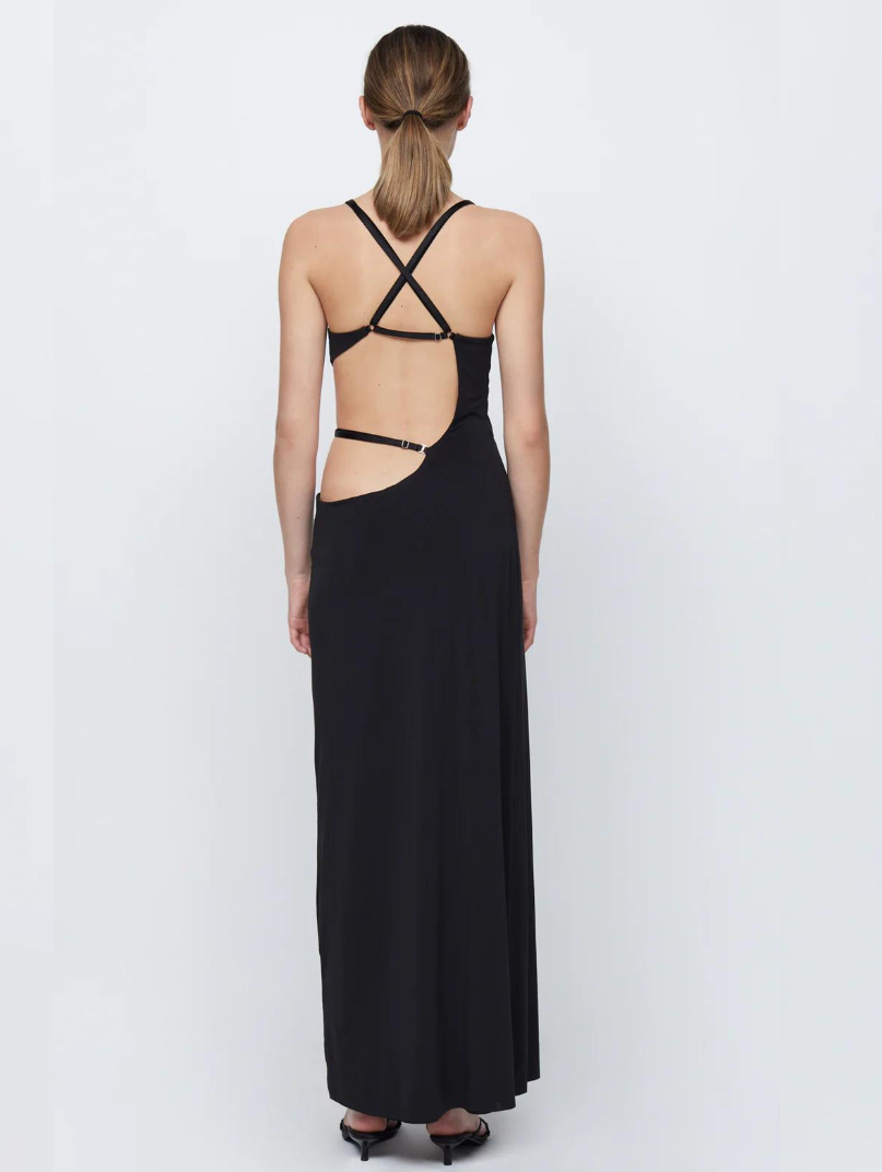 Bec + Bridge Zadie Wrap Cut Out Maxi Dress