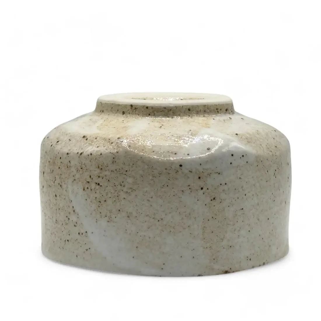 Inoue Tea - Yoshino White Mino-yaki Chawan - Japanese Matcha Bowl