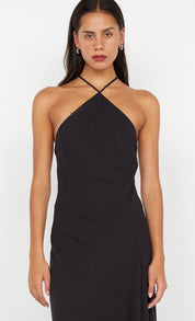 Bec + Bridge Black Coralie Halter Dress