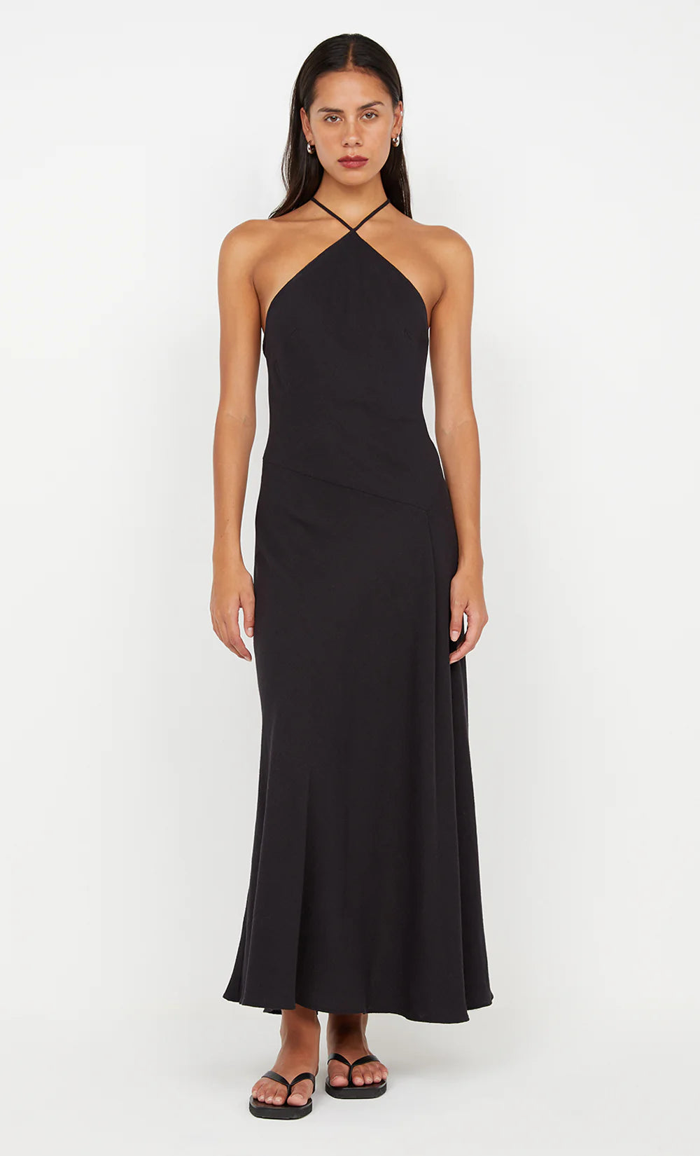 Bec + Bridge Black Coralie Halter Dress