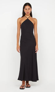 Bec + Bridge Black Coralie Halter Dress