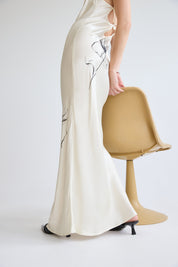 Third Form Floral Dream State Bias Maxi Dress