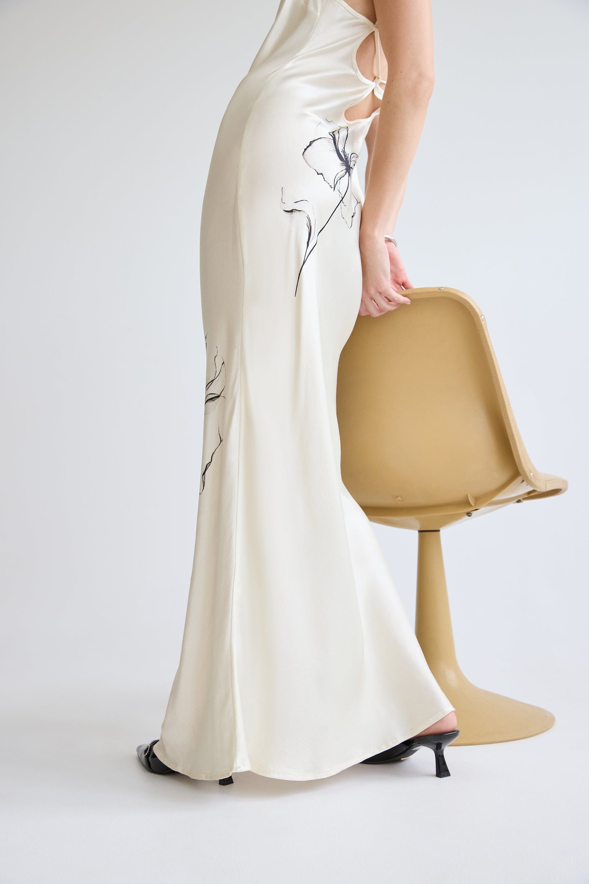 Third Form Floral Dream State Bias Maxi Dress