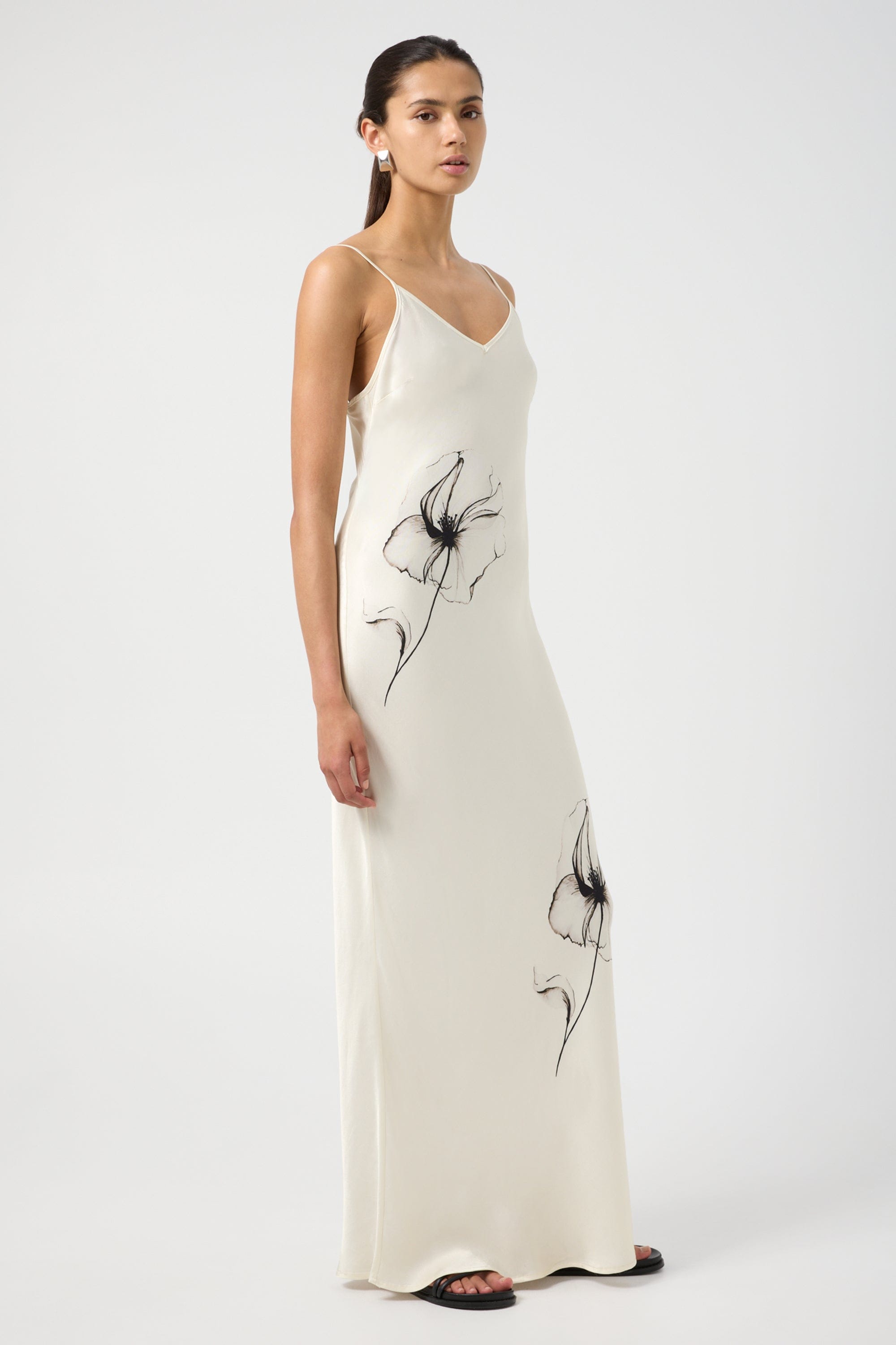 Third Form Floral Dream State Bias Maxi Dress