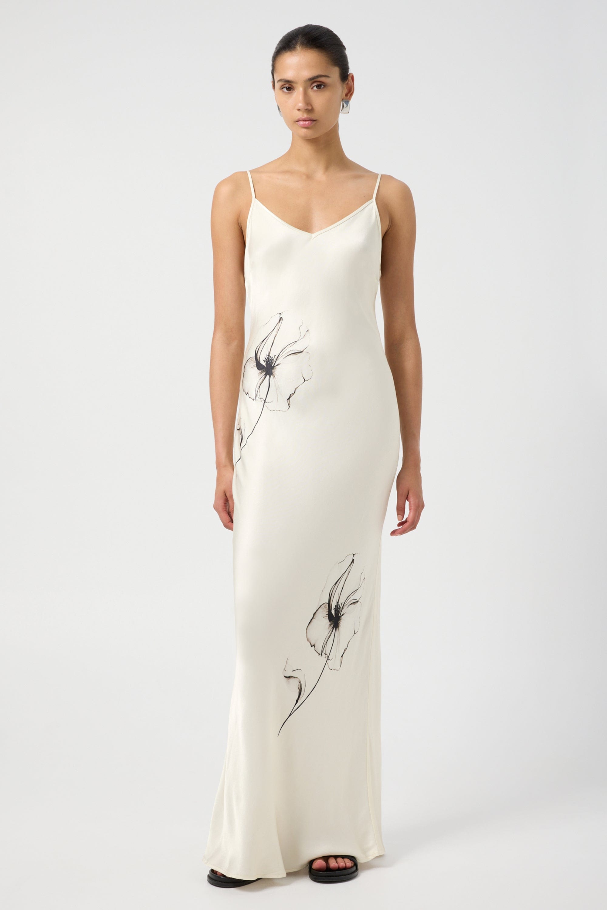 Third Form Floral Dream State Bias Maxi Dress