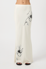 Third Form Floral Dream State Bias Maxi Skirt