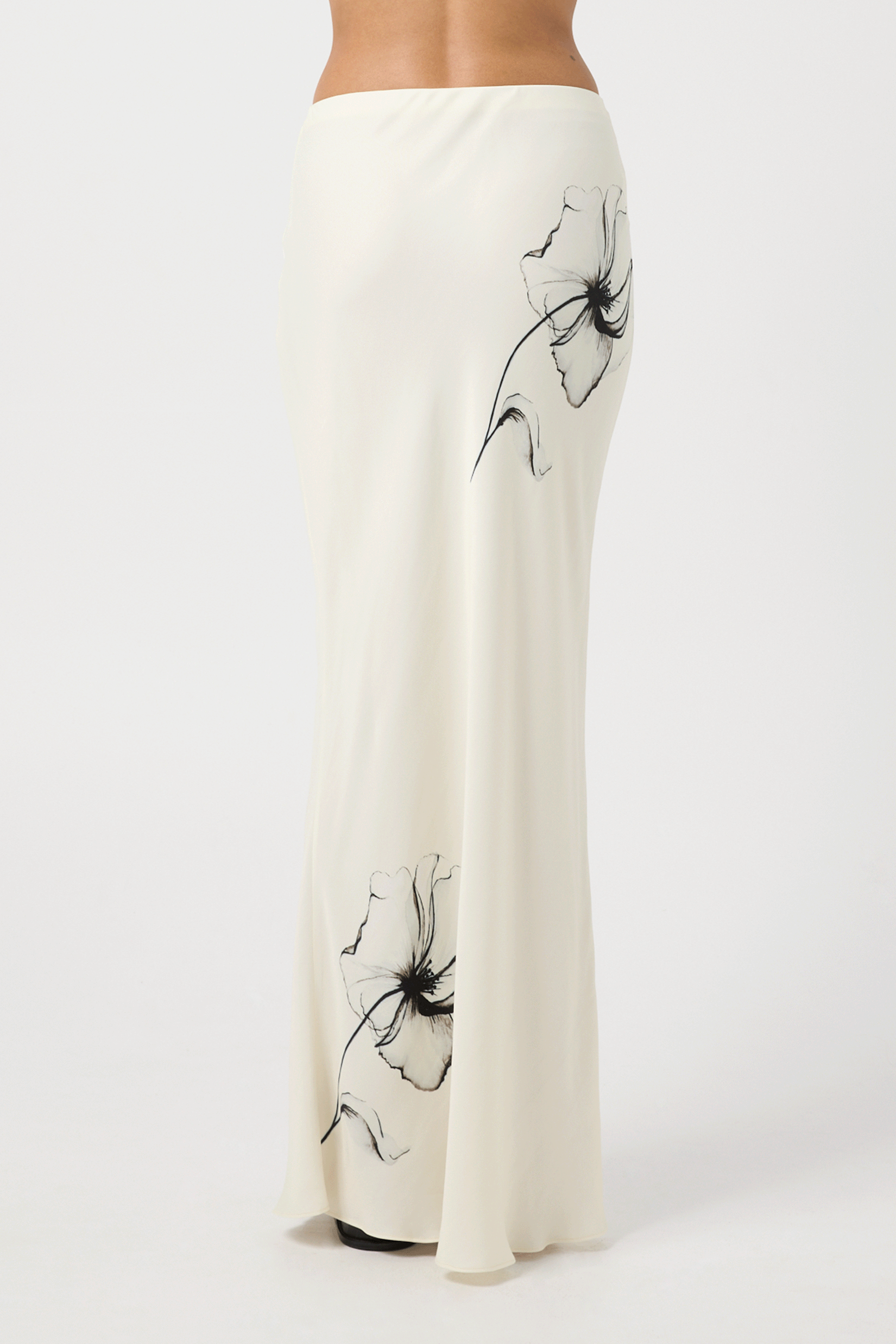 Third Form Floral Dream State Bias Maxi Skirt
