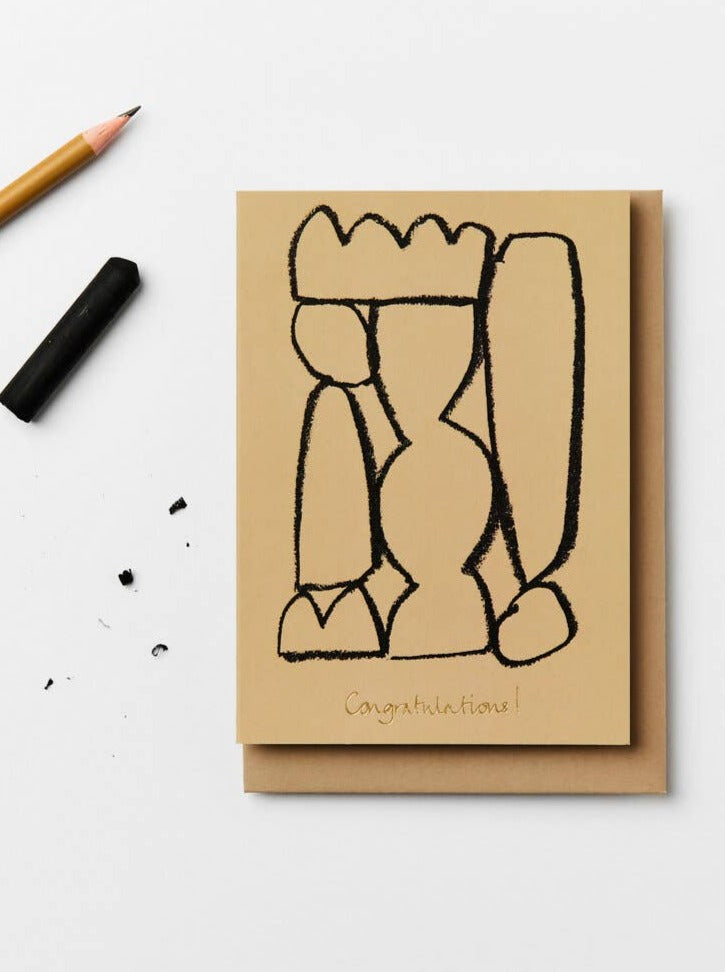 Aeand Congratulations Greeting Card