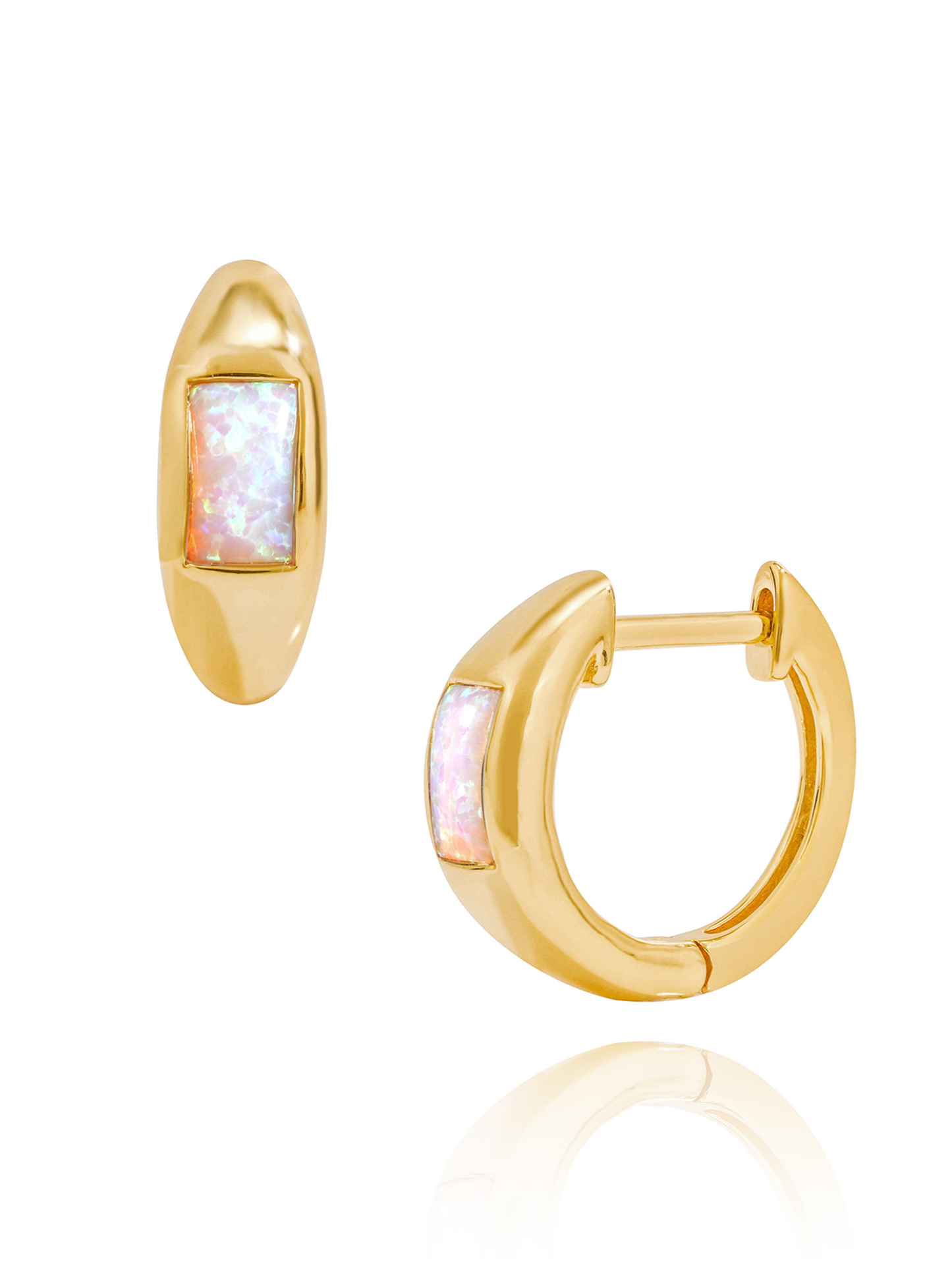 Frankie Opalite Hoop Earrings