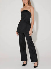 Hansen & Gretel Black Regina Tailored Pant