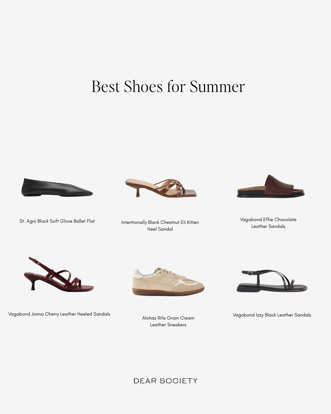 Best Shoes for Summer 2025