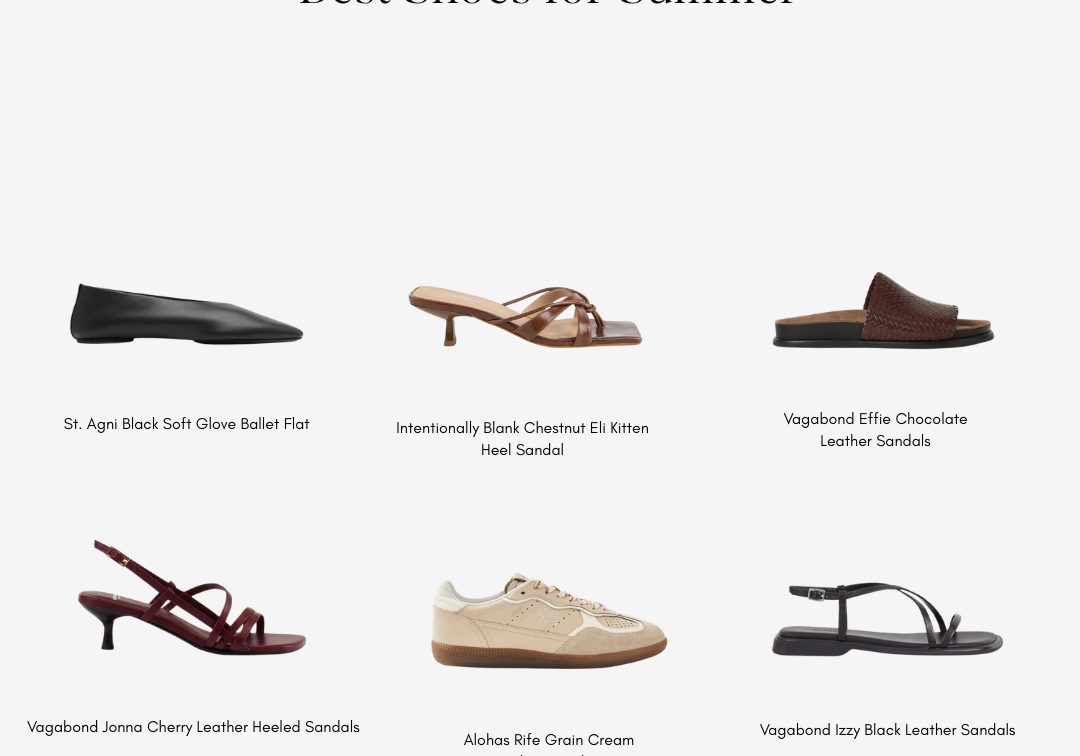 Best Shoes for Summer 2025