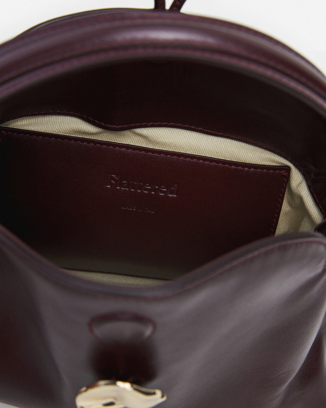 Flattered Burgundy Hanna Mini Bag