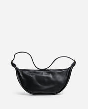 Flattered Irma Black Leather Shoulder Bag