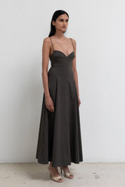 St. Agni Cami Dress in Wood