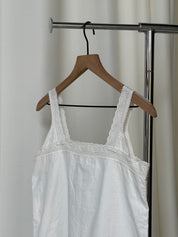 Vintage Cotton Lace Chemise