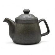 Inoue Tea - Kuro Nunome Matte Black Mino-yaki Kyusu - Japanese Teapot