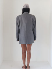 Vintage Grey Pinstripe Ralph Lauren Blazer