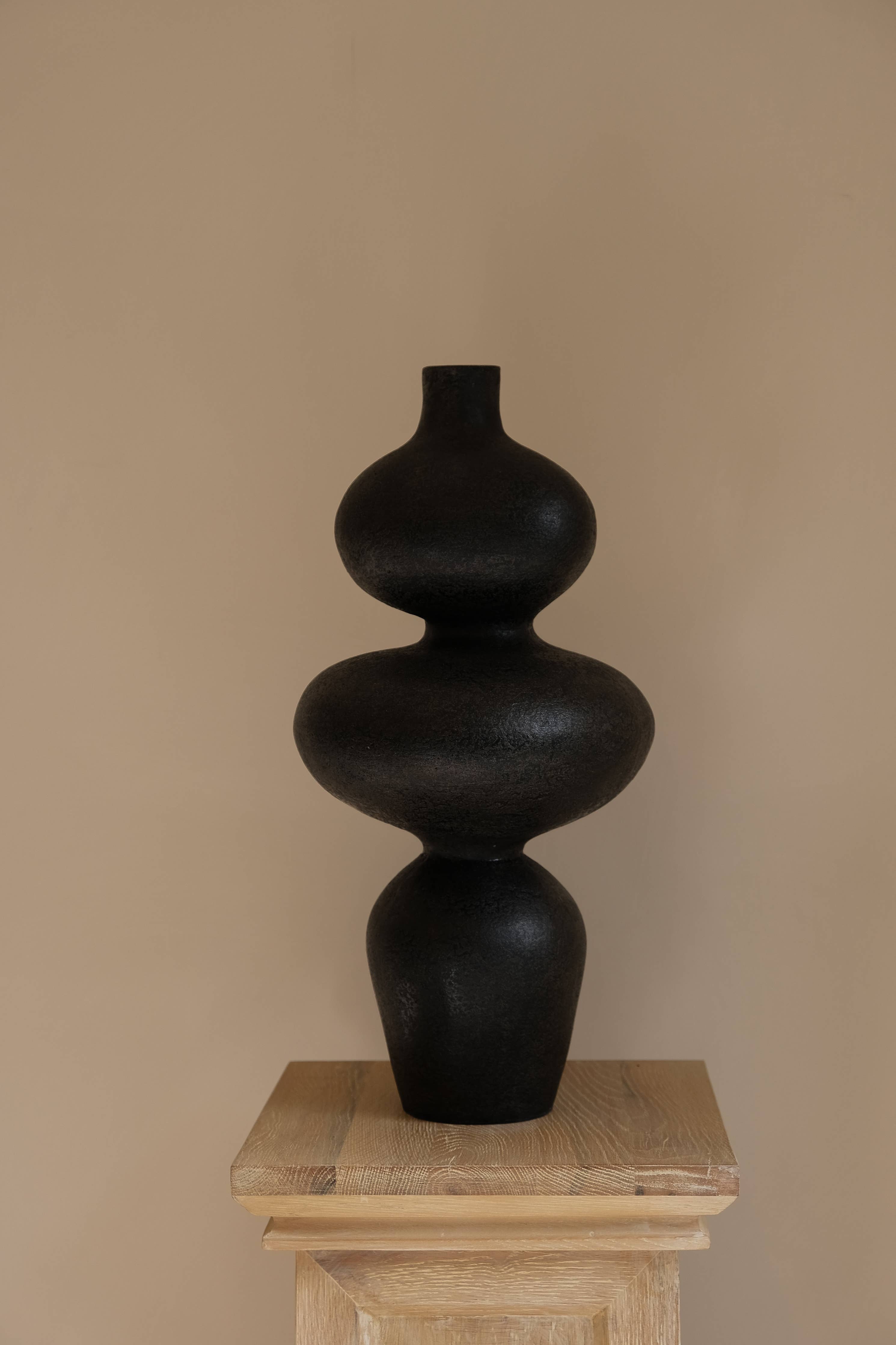 Twenty Third by Deanne - Sewu Vessel Charcoal