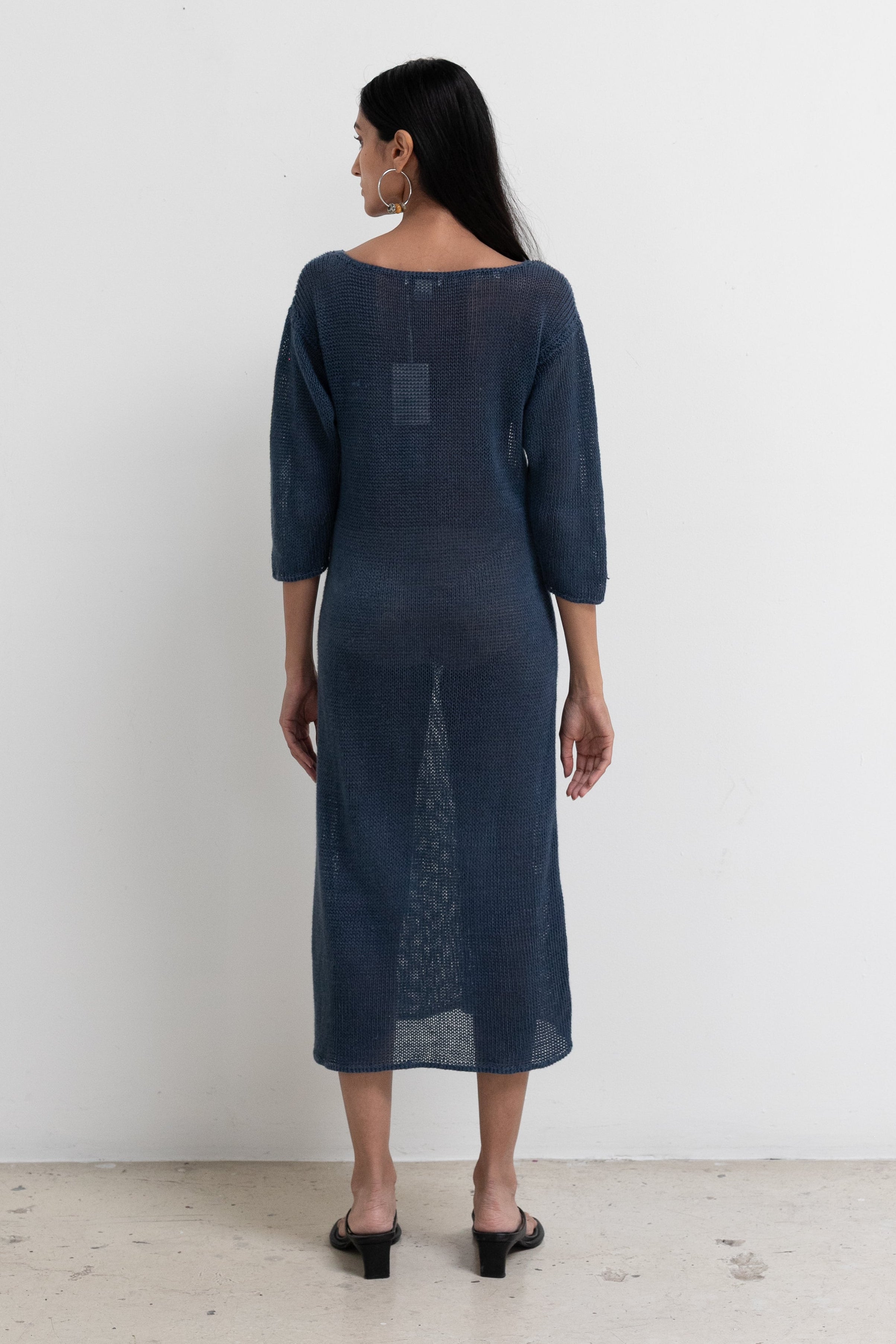 Vintage Magnin x CK Linen Hand Loomed Dress