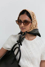 Mia Cat Eye Sunglasses - Crystal Brown