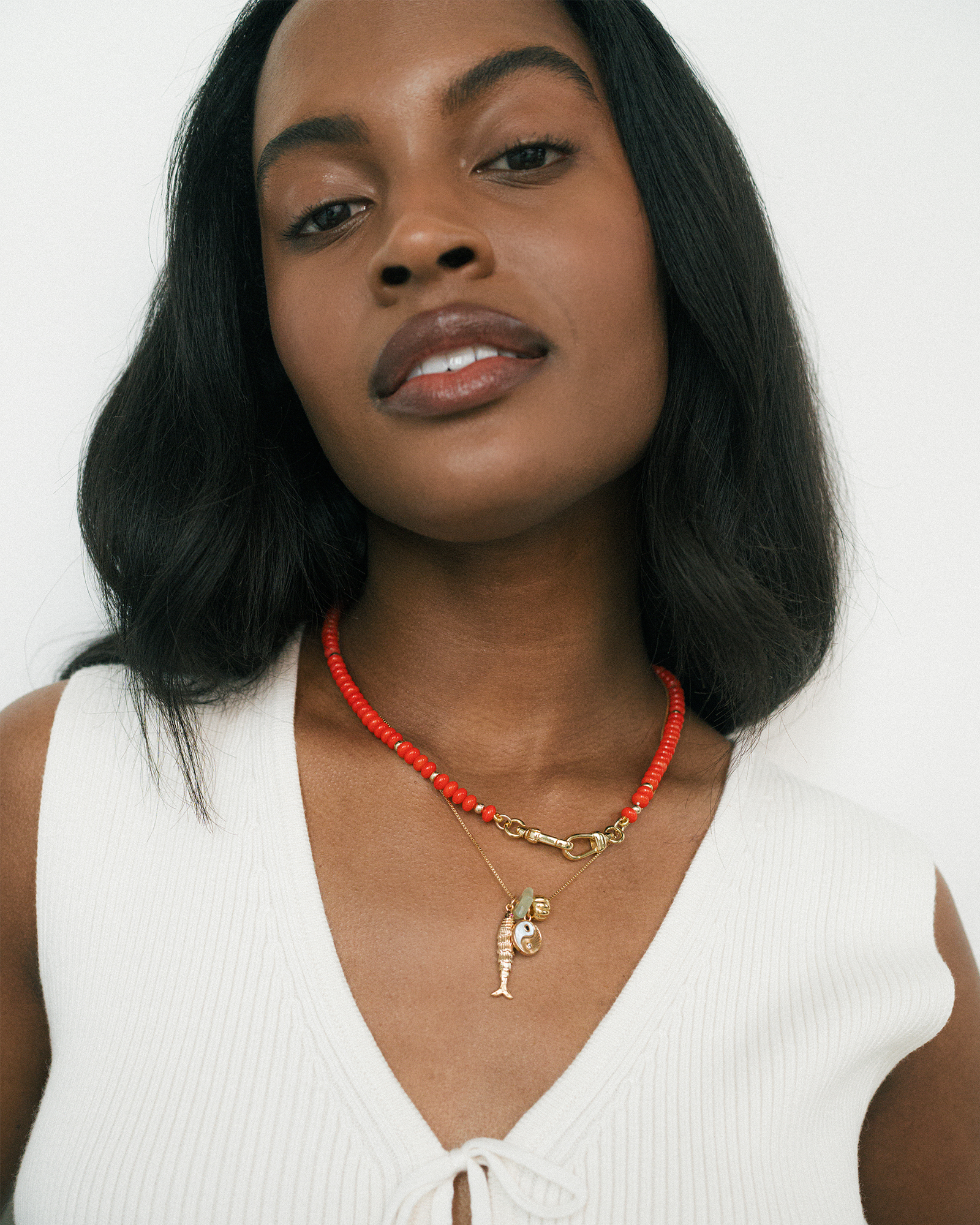 Gold Shia Fish Charm