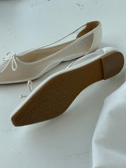 Vintage Badgley Mischika White Mesh Flats