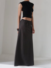 Marle Ryan Linen Maxi Skirt