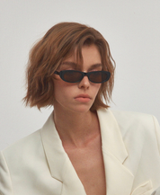 Beyond Stranger Studio Rosa Black/Tan Sunglasses