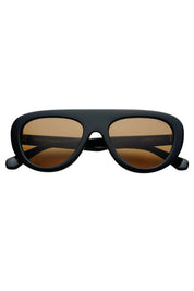 FREYRS Black Jetsetter Aviator Sunglasses